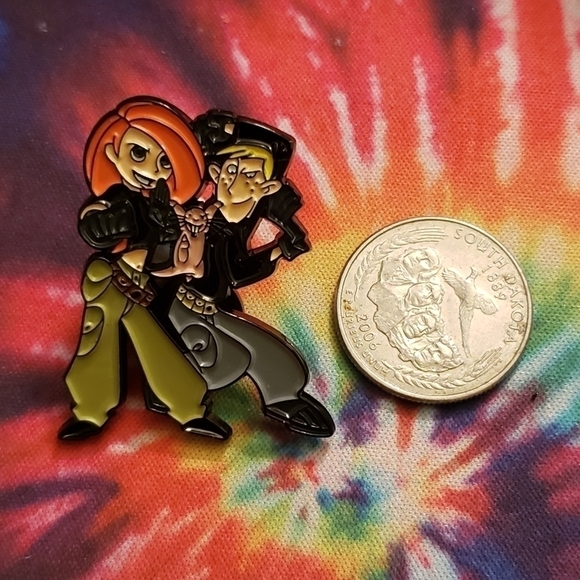KIM Possible Ron Stoppable Enamel Pin Brooch - Picture 4 of 4